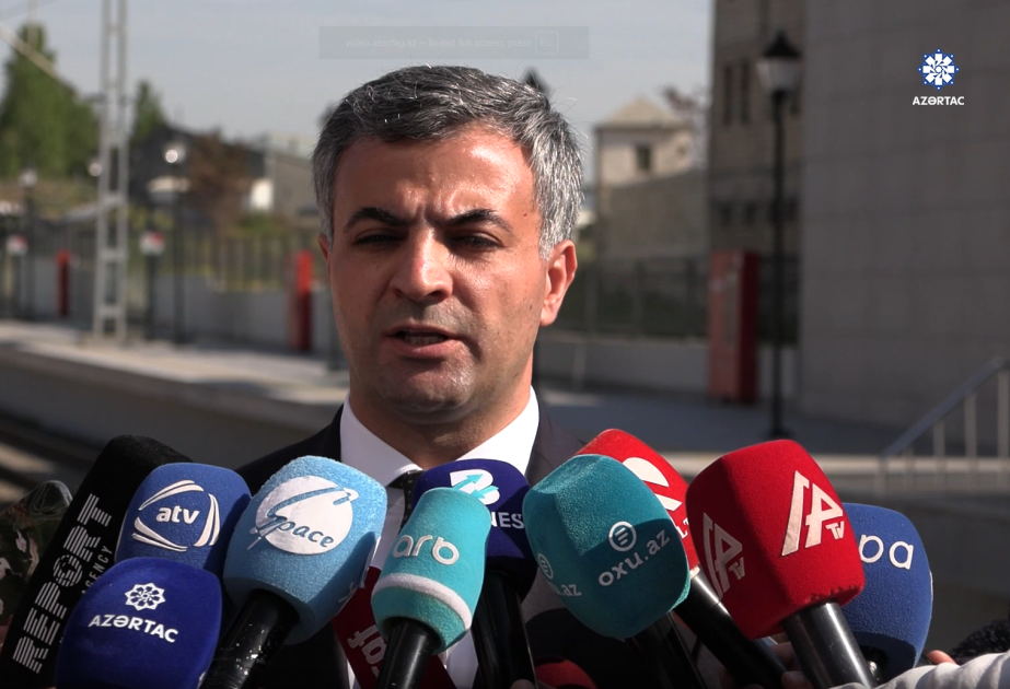 Azər Fərəcov: “Dərnəgül” dəmiryolu stansiyasında illik sərnişin sayının 500 minə qədər artırılması nəzərdə tutulur VİDEO