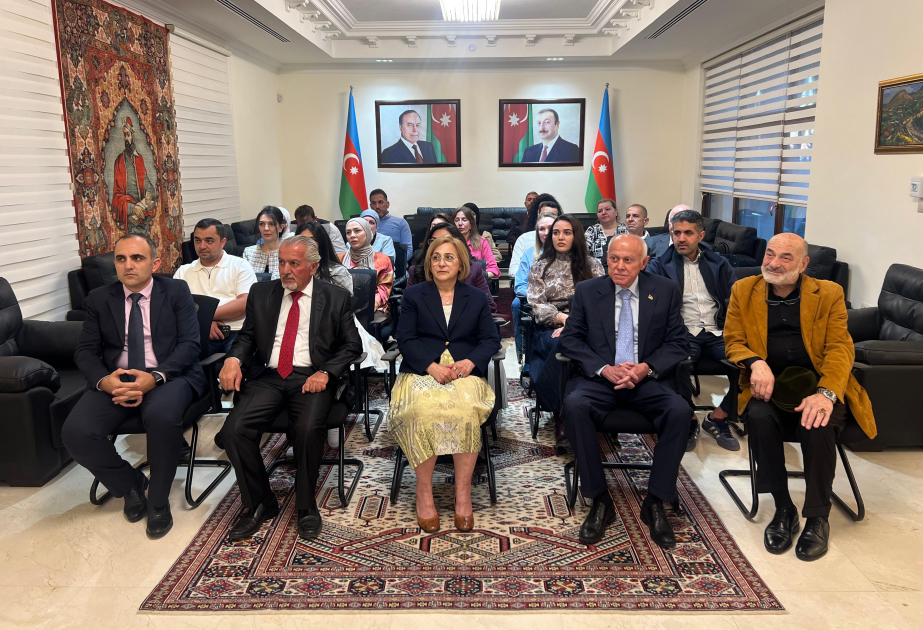 İordaniyada Ümummilli Lider Heydər Əliyevin anadan olmasının 103-cü ildönümü münasibətilə tədbir keçirilib