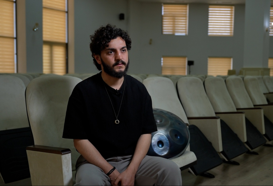Handpan ifaçısı: İfa etdiyim melodiyaları ərş adlandırıram VİDEO