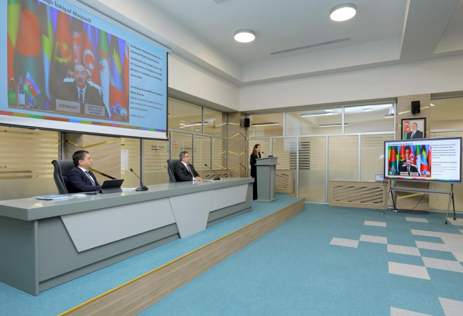 Naxçıvanda Davamlı İnkişaf Məqsədləri üzrə maarifləndirmə aparılıb