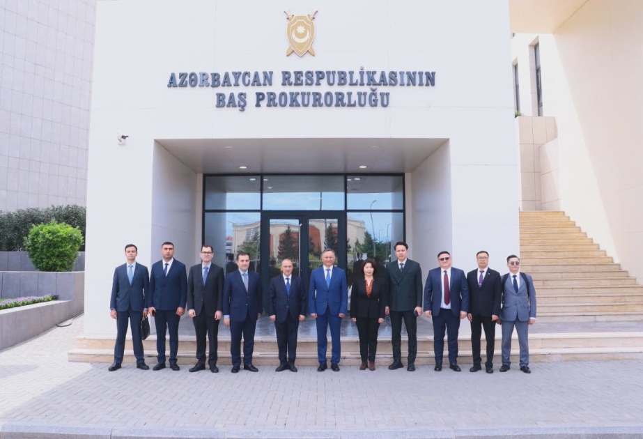 Monqolustanın Baş prokurorunun rəhbərlik etdiyi nümayəndə heyətinin Azərbaycana səfəri başa çatıb