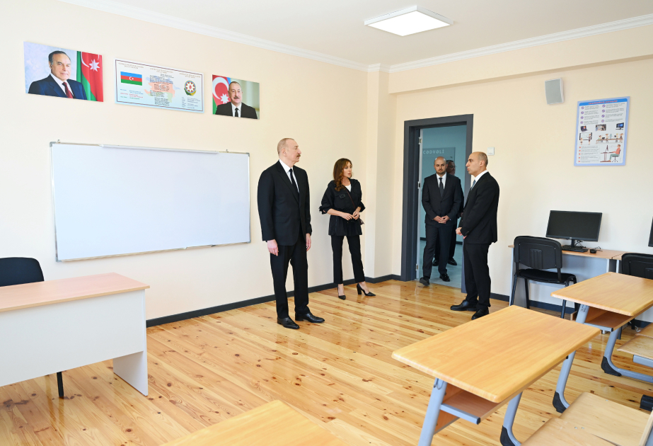 Prezident İlham Əliyev Cəbrayıl rayonunun Şükürbəyli kəndinin açılışında iştirak edib