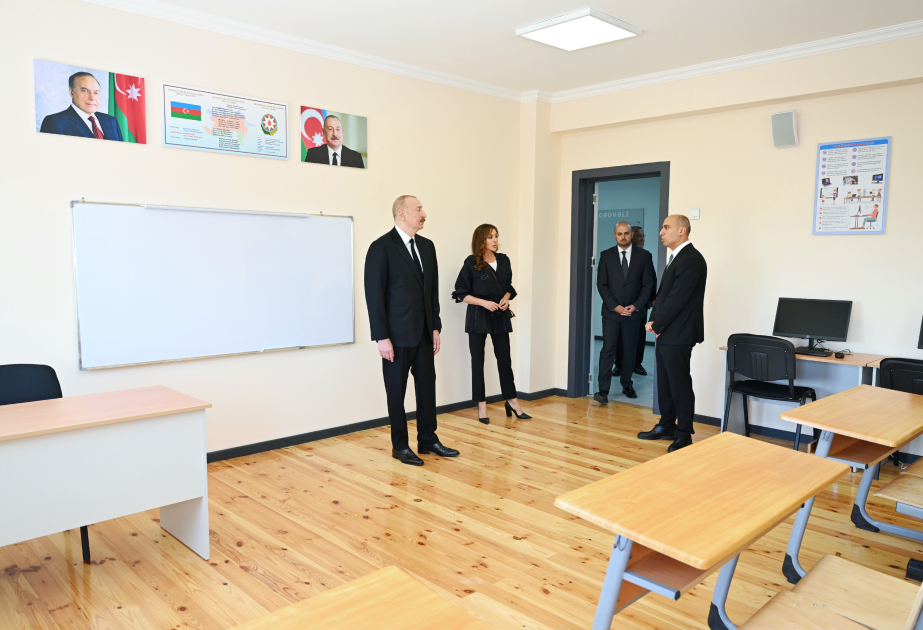 President Ilham Aliyev attended opening of Shukurbeyli village in Jabrayil district