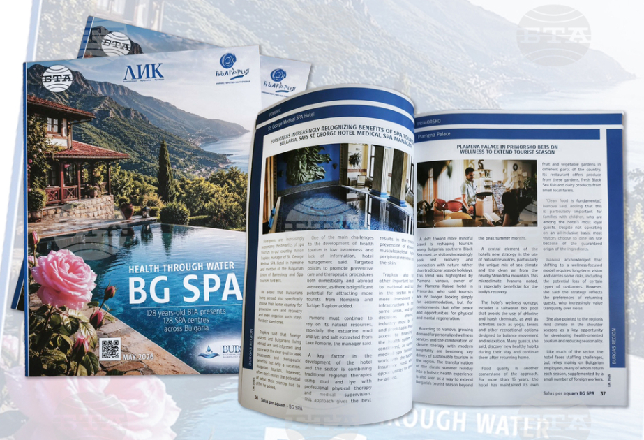 BTA releases BG SPA - Health Through Water catalogue