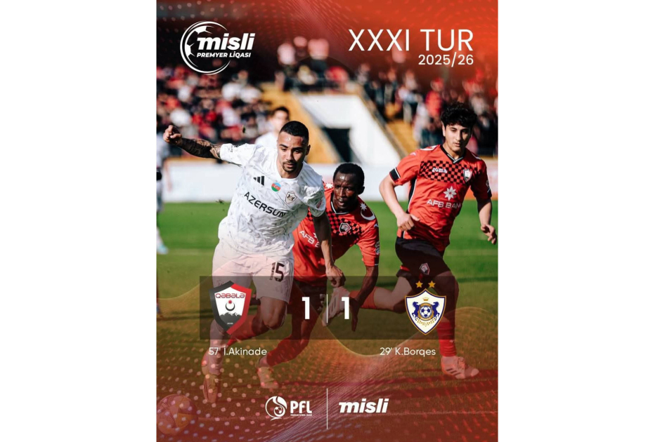 Premyer Liqa: "Qarabağ" Qəbələ səfərində xal itirib