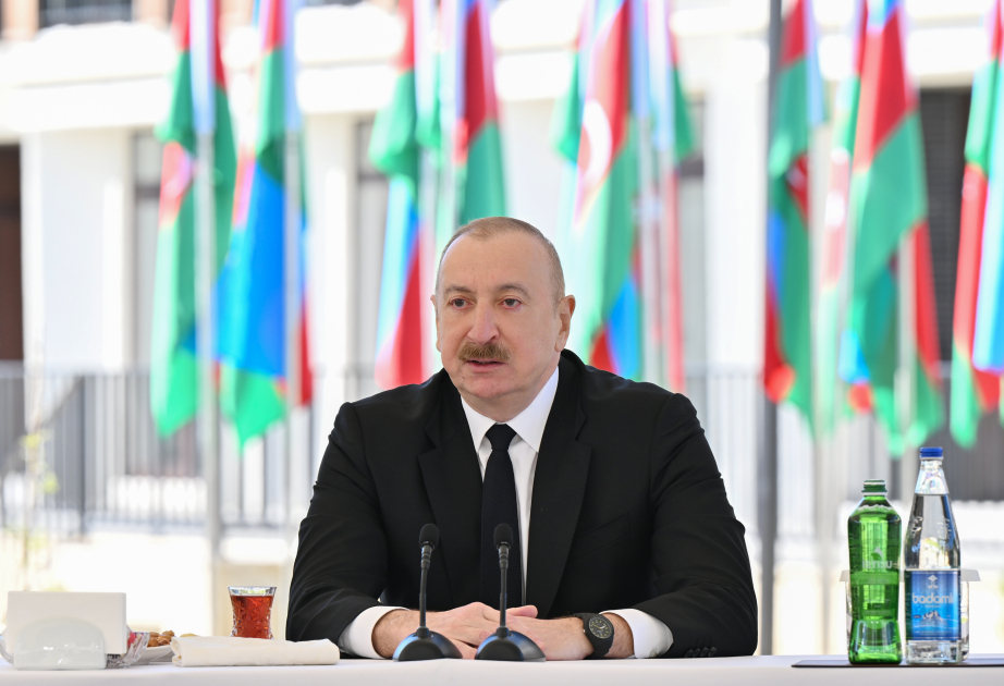 Präsident Ilham Aliyev: Wir werden Zangilan in einen Verkehrsknotenpunkt für Aserbaidschan und gesamte Region verwandeln