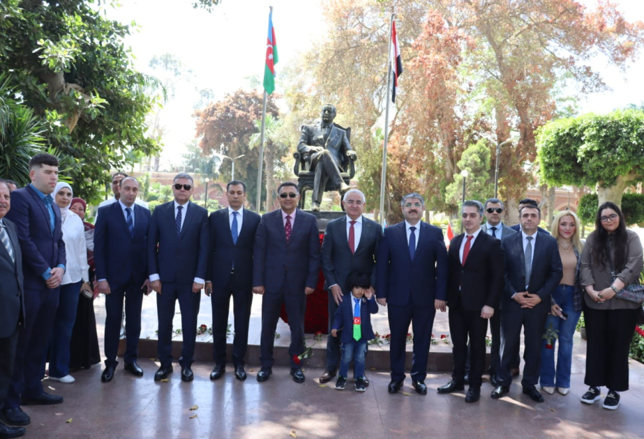Misir-Azərbaycan Dostluq Parkında Ulu Öndərin xatirəsi anılıb