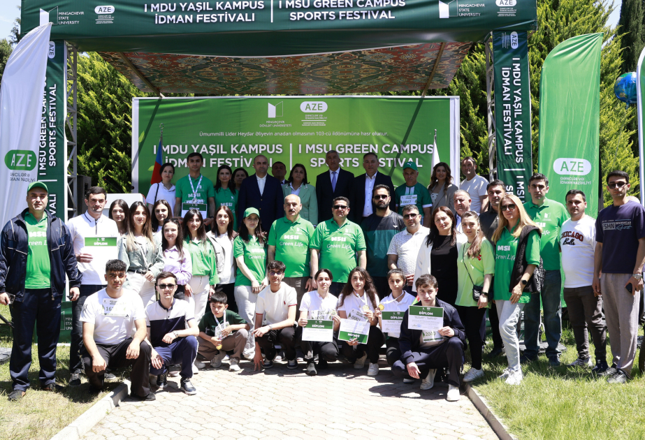 I MDU Yaşıl Kampus İdman Festivalı təşkil edilib