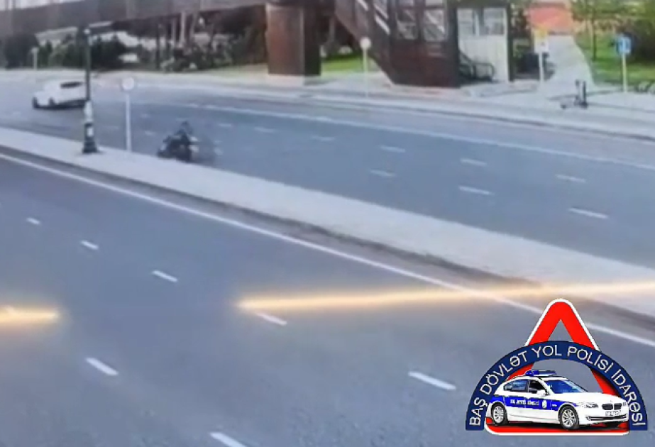 Yüksək sürət gənc motosikletçinin həyatına son qoyub