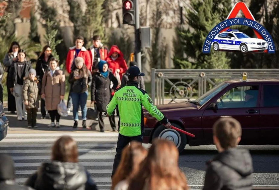 Yol polisi: Piyadaların üzərinə düşən vəzifə yolu yalnız müəyyən olunmuş keçidlərdən keçməkdir