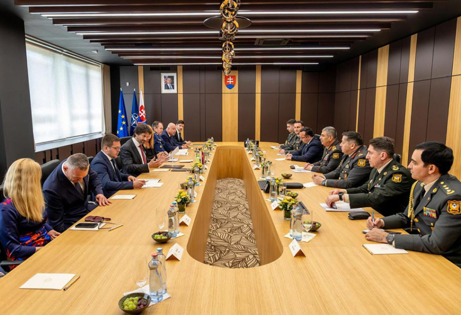 Azerbaiyán y Eslovaquia exploran la cooperación militar