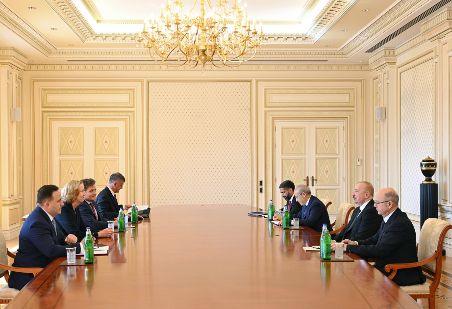 Le président azerbaïdjanais reçoit la directrice générale de BP