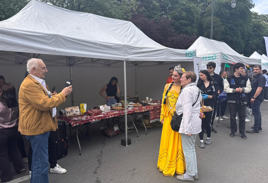 Brüsseldə “Tervuren” festivalında Azərbaycan stendi qurulub