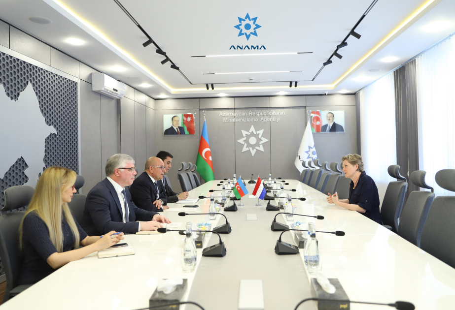 Azərbaycan və Niderland arasında mina təhlükəsi ilə mübarizə sahəsində əməkdaşlıq ətrafında fikir mübadiləsi aparılıb