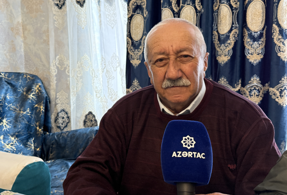 Şəhid atası: Biz azad Qarabağda qalib xalq kimi yaşayırıq