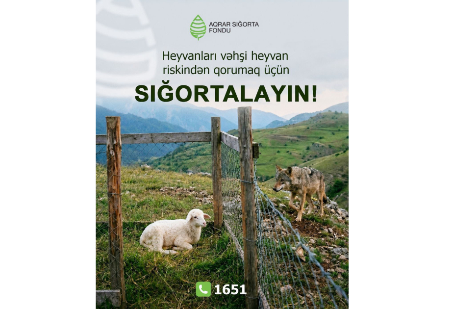 Aqrar Sığorta Fondu vəhşi heyvan hücumları ilə bağlı fermerlərə müraciət edib