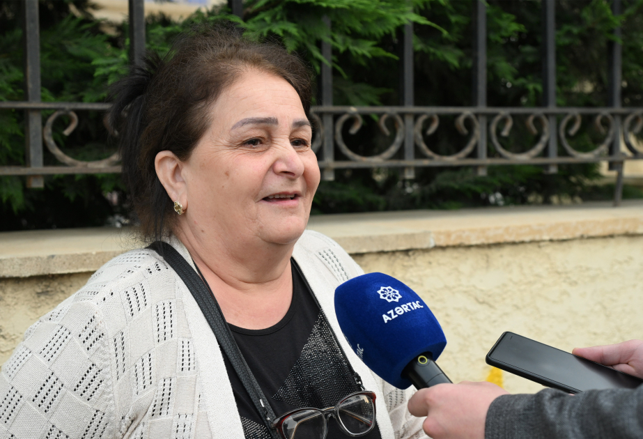 Zəngilan sakini: Doğma elimizə-obamıza qayıtdığımıza görə şükür edirəm