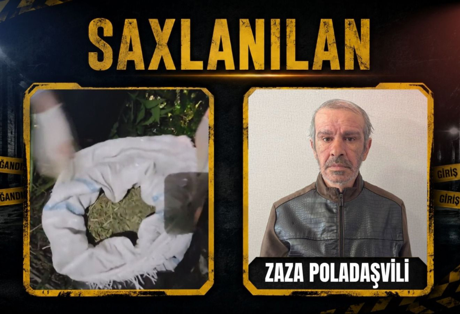 Qaxda 4 kiloqramdan artıq narkotik vasitə aşkarlanıb
