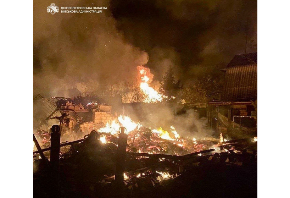 Rusiyanın Dnepropetrovsk vilayətinə hücumları nəticəsində səkkiz nəfər həlak olub
