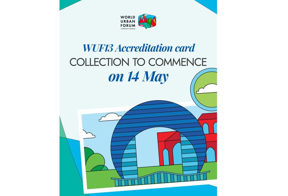 Mañana comenzará la entrega de acreditaciones para el WUF13