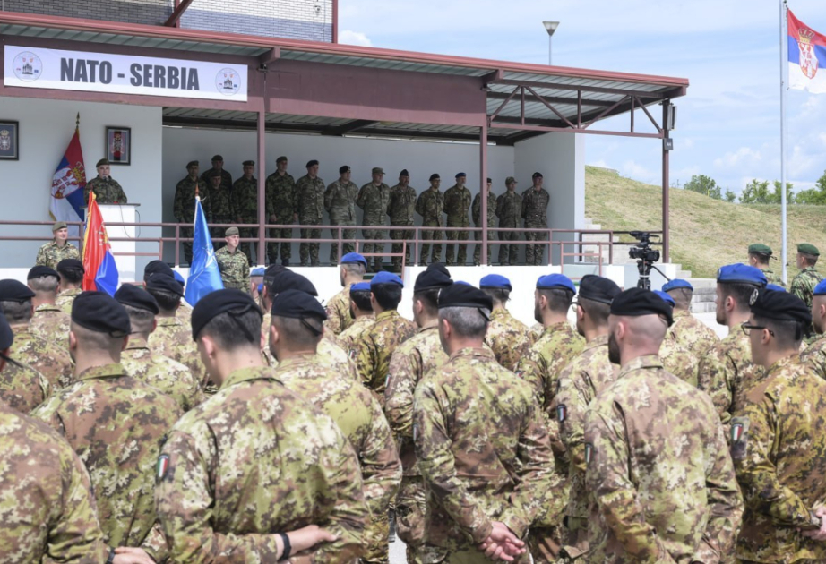 “NATO-Serbiya” hərbi təlimi: 600 hərbçi və 9 ölkədən müşahidəçi