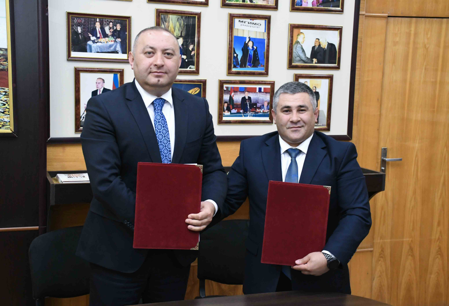 ADAU ilə Gəncə Voleybol Klubu arasında əməkdaşlıq memorandumu imzalanıb