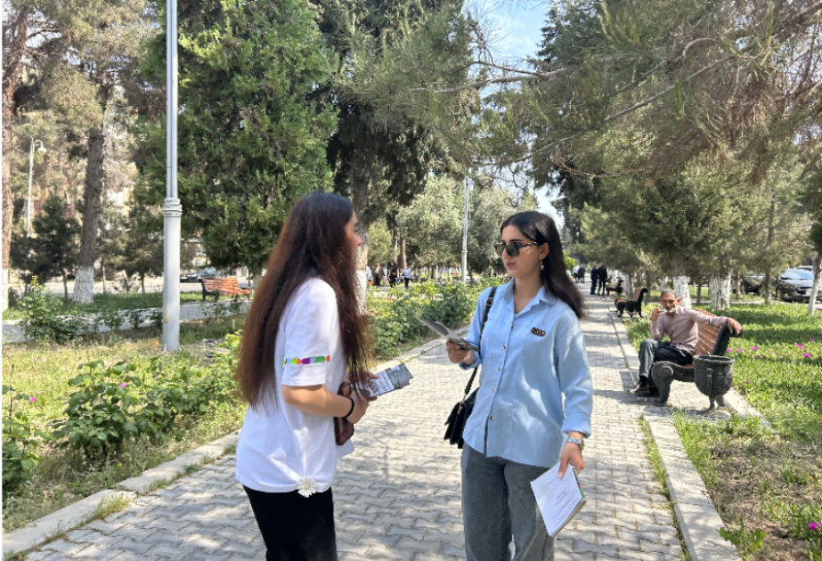Şirvan şəhərində narkomanlığa qarşı növbəti maarifləndirici aksiya