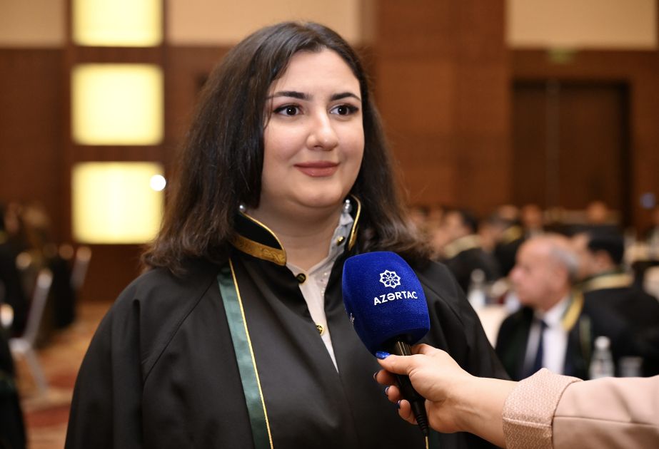 Vəkillər Kollegiyasının yeni üzvü: Məsuliyyətli missiyanın daşıyıcısı olmaqdan qürur duyuram