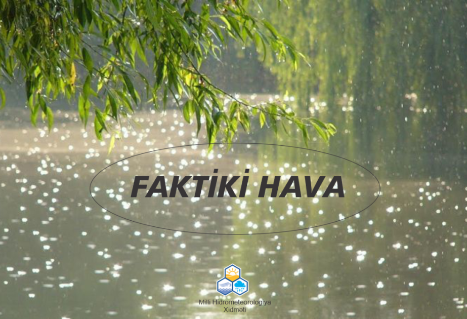 Bəzi yerlərə intensiv yağış yağır, Şəmkirə dolu düşüb – FAKTİKİ HAVA