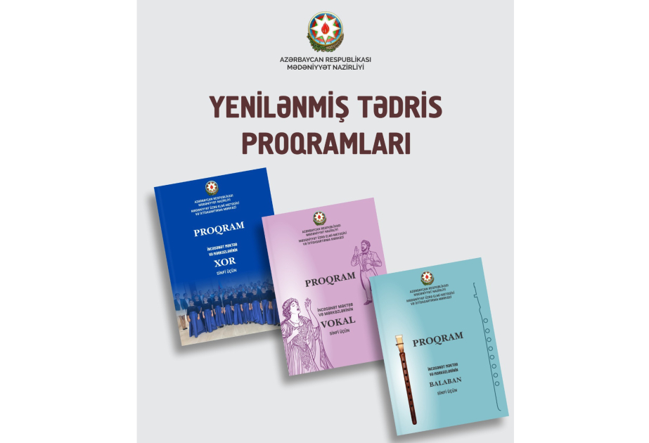 Xor, vokal və balaban ixtisasları üzrə tədris proqramları yenilənib