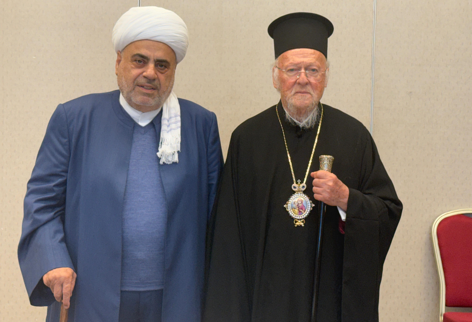 Patriarx Varfolomey: Azərbaycandakı dini tolerantlığı təqdir edirik