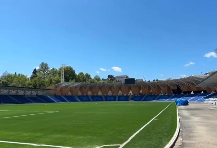 Xankəndi stadionunda bərpa işlərinin başa çatacağı tarix açıqlanıb
