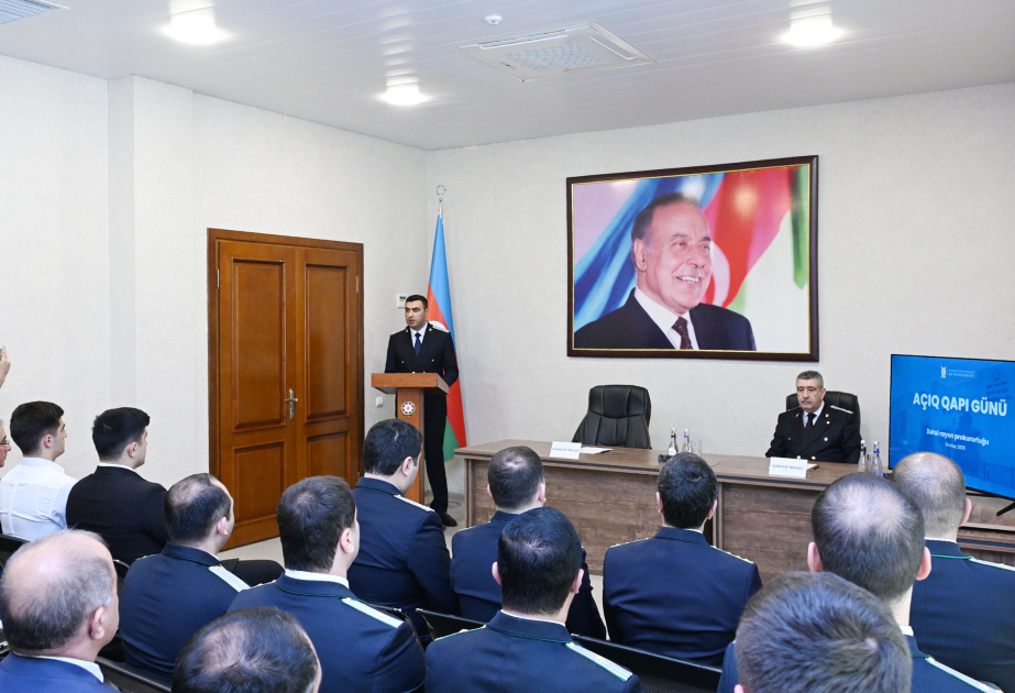 Xətai Rayon Prokurorluğunun fəaliyyəti ilə tanışlıq olub