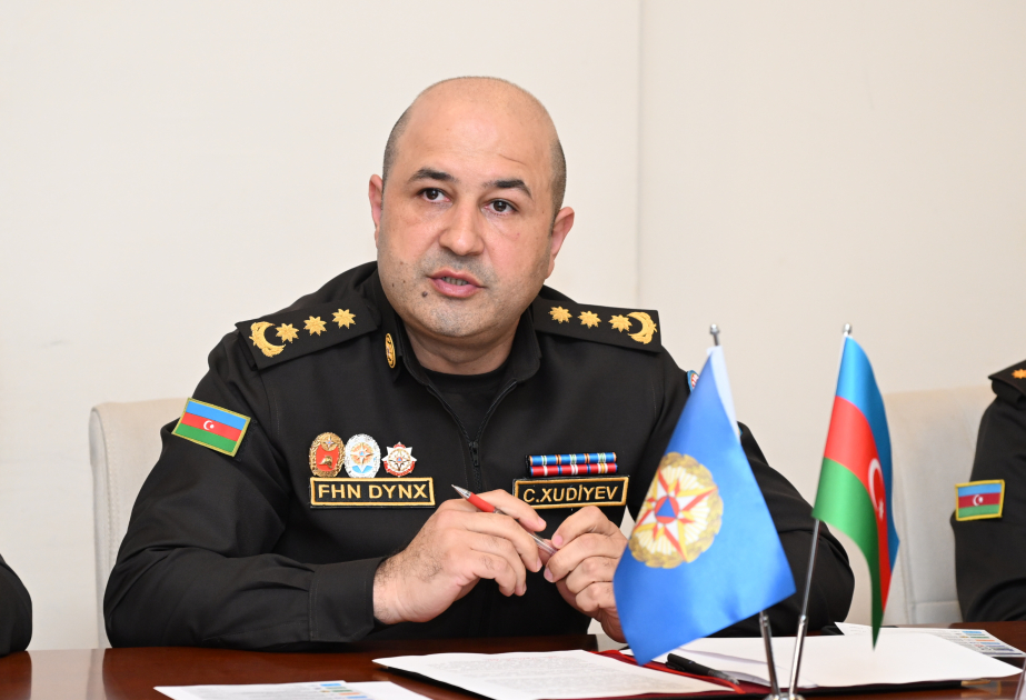 Cəmil Xudiyev: Müasir şəhərlərdə yanğın təhlükəsizliyinin təmin edilməsində layihələndirmə mərhələsi həlledici rol oynayır