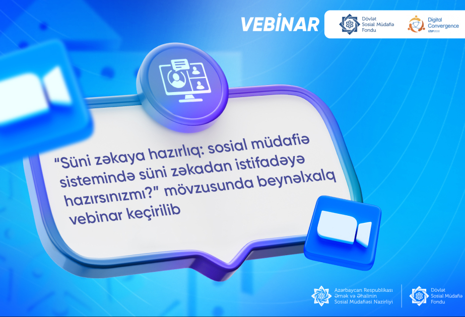 DSMF-nin əməkdaşları “Süni zəkaya hazırlıq” mövzusunda beynəlxalq vebinarda iştirak ediblər