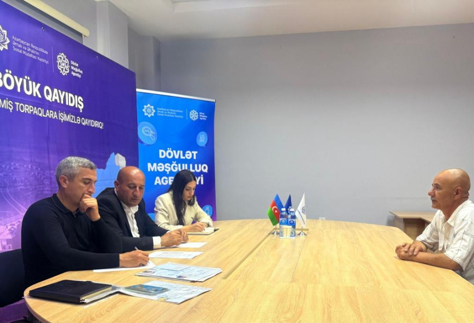 Ağalı kəndində əmək yarmarkasında vakansiyalar təqdim edilib