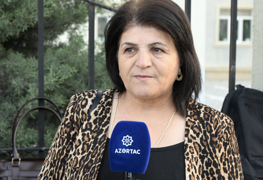 Cəbrayıldan olan keçmiş məcburi köçkün: Şükürlər olsun ki, doğma elimizə, obamıza qayıdırıq