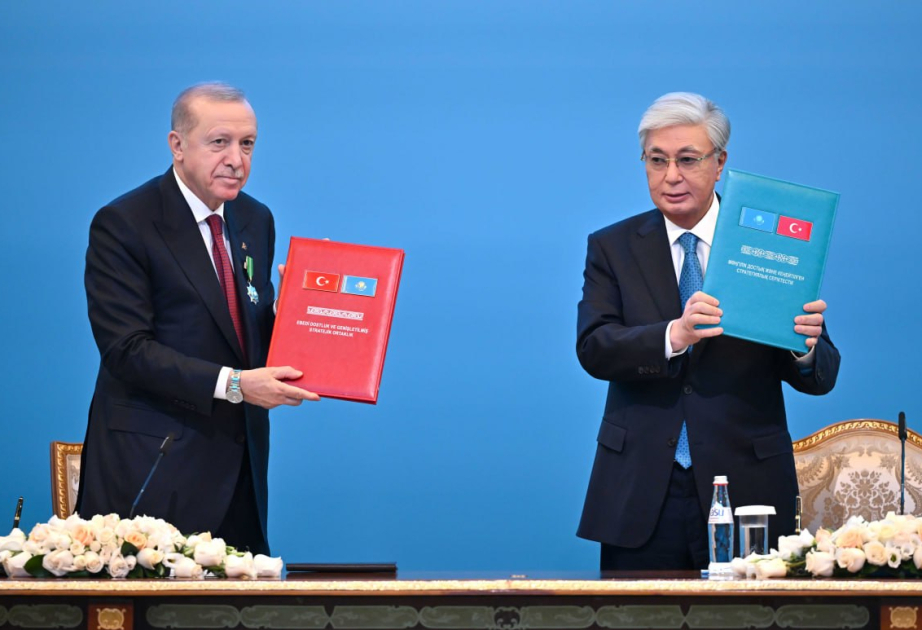 Kazakhstan and Türkiye elevate ties to eternal friendship and enhanced strategic partnership