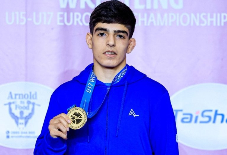 Avropa çempionu olan güləşçi: Əsas məqsədim Bakıda keçiriləcək mundialda qızıl medal qazanmaqdır