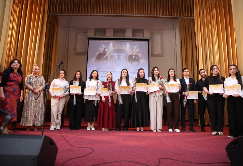 “Gələcəyin müəllimi” musiqi müsabiqəsinin qalibləri mükafatlandırlıb