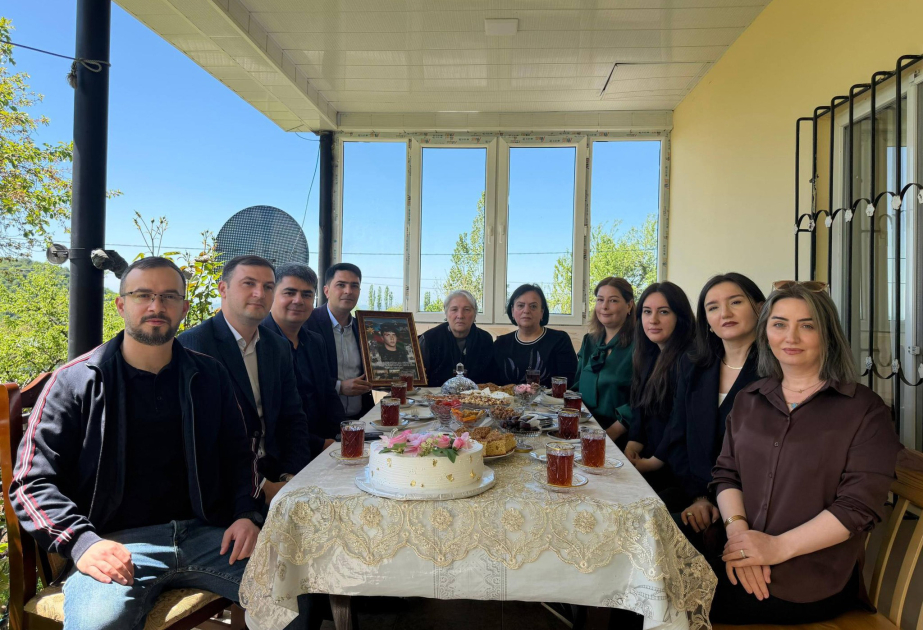 Milli Qəhrəman Cavanşir Rəhimovun ailəsi ziyarət olunub