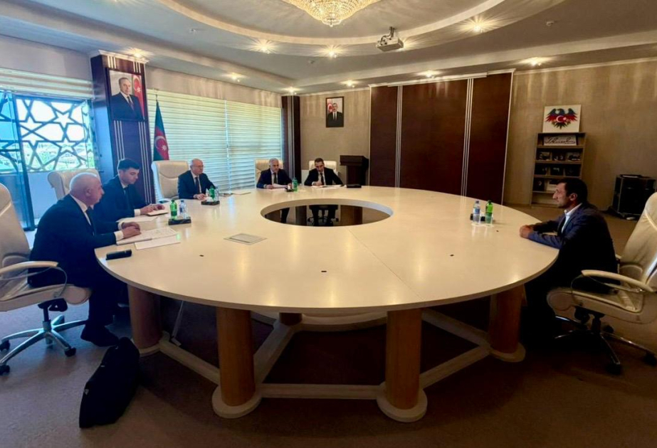 Energetika naziri Neftçalada vətəndaşlarla görüşüb