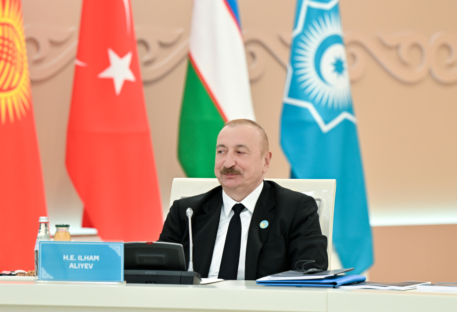 Prezident İlham Əliyev: Bu gün Türk Dövlətləri Təşkilatının qlobal proseslərdə rolu və mövqeyi güclənir