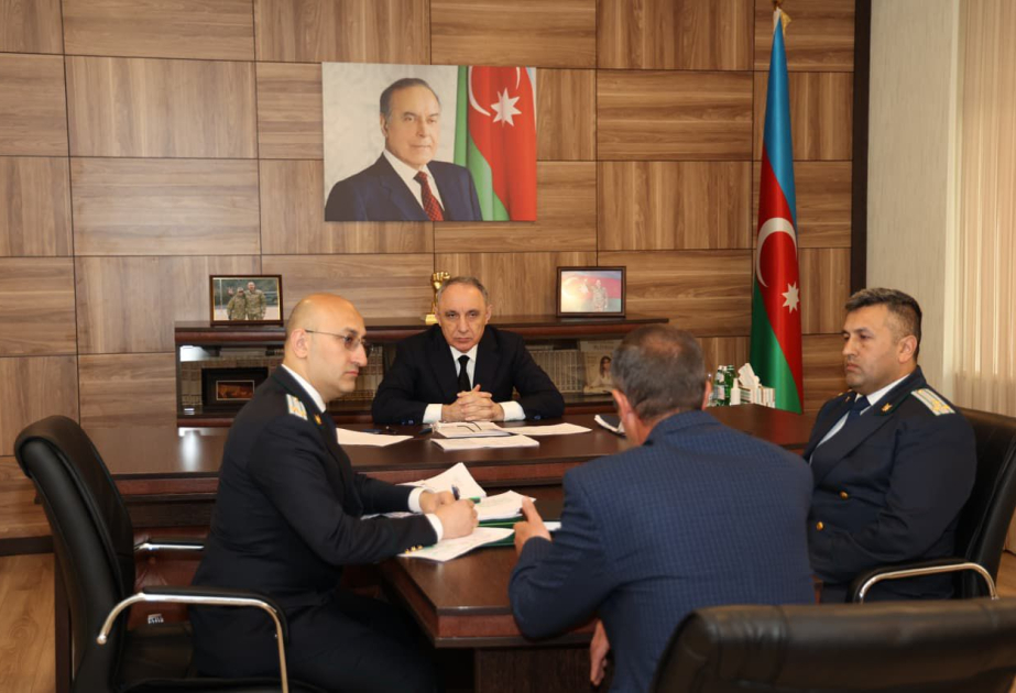 Baş prokuror Masallı rayonunda vətəndaşların müraciətlərini dinləyib
