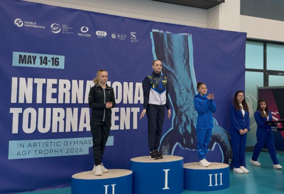 Azərbaycanın idman gimnastları “AGF Trophy” turnirində daha iki medal qazanıblar