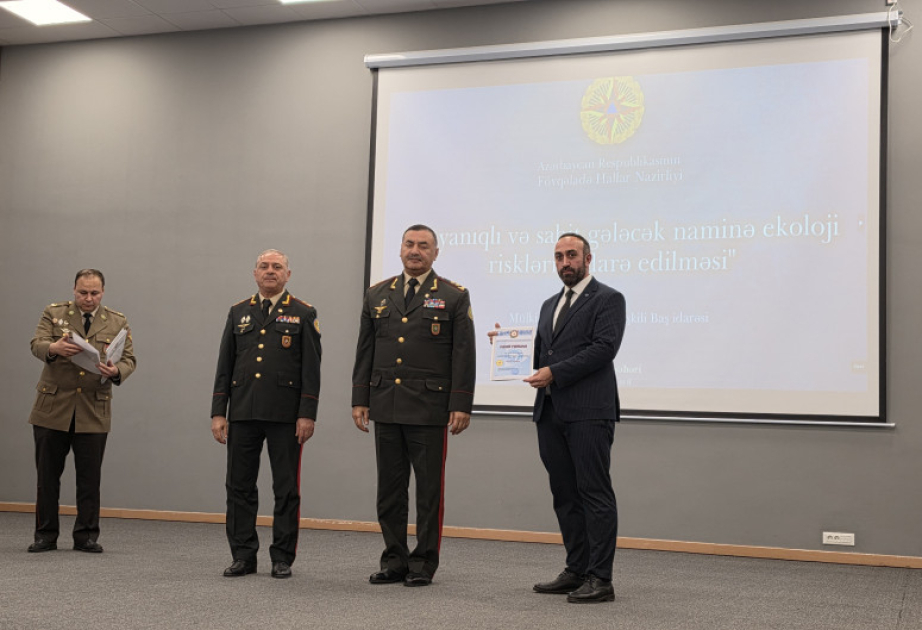 “Dayanıqlı və sabit gələcək naminə ekoloji risklərin idarəedilməsi” - Qarabağ Universitetində konfrans