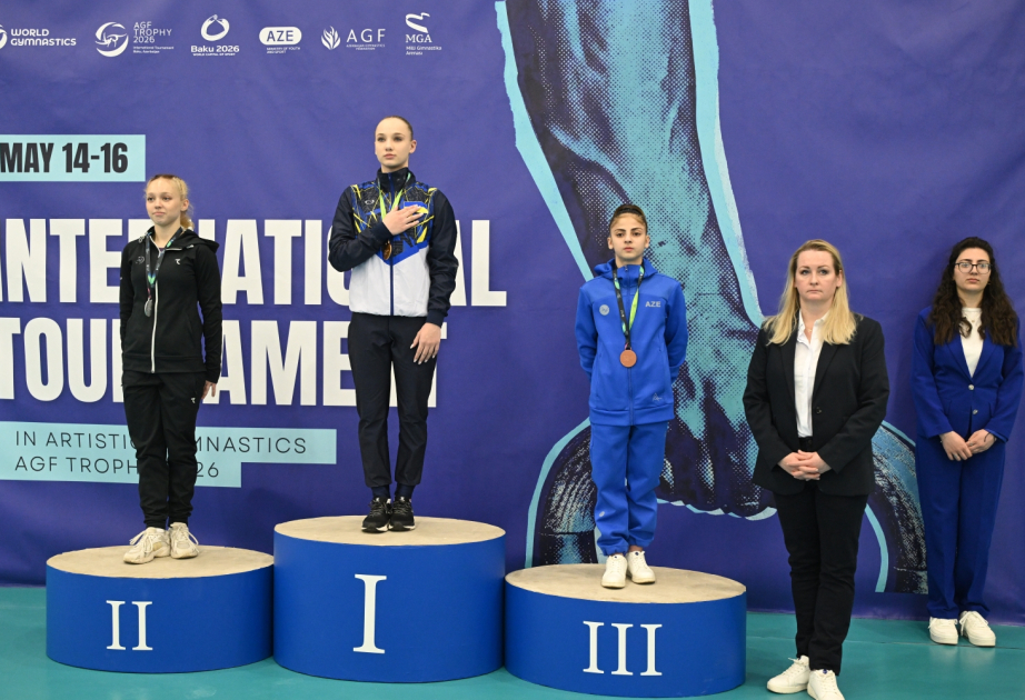 Azərbaycanın idman gimnastları “AGF Trophy” turnirində daha iki medal qazanıblar VİDEO