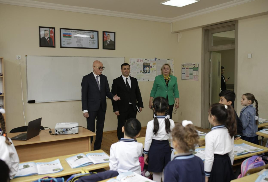 Tovuzda tədris prosesi izlənilib, vətəndaşların müraciətləri dinlənilib