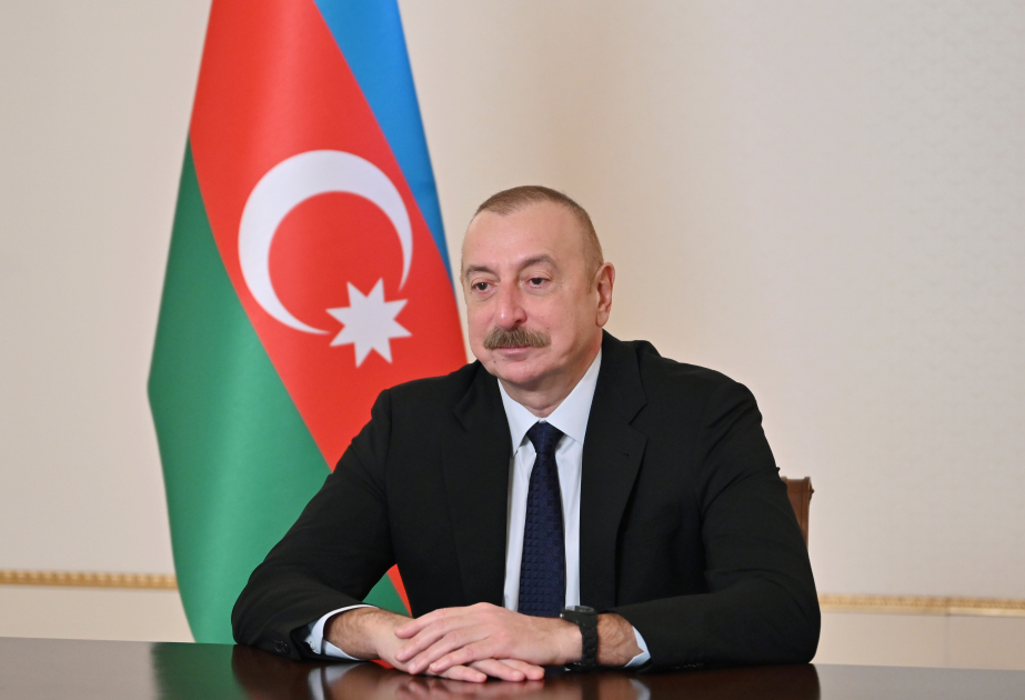 President Ilham Aliyev's social media account featured video on his working visit to Kazakhstan
