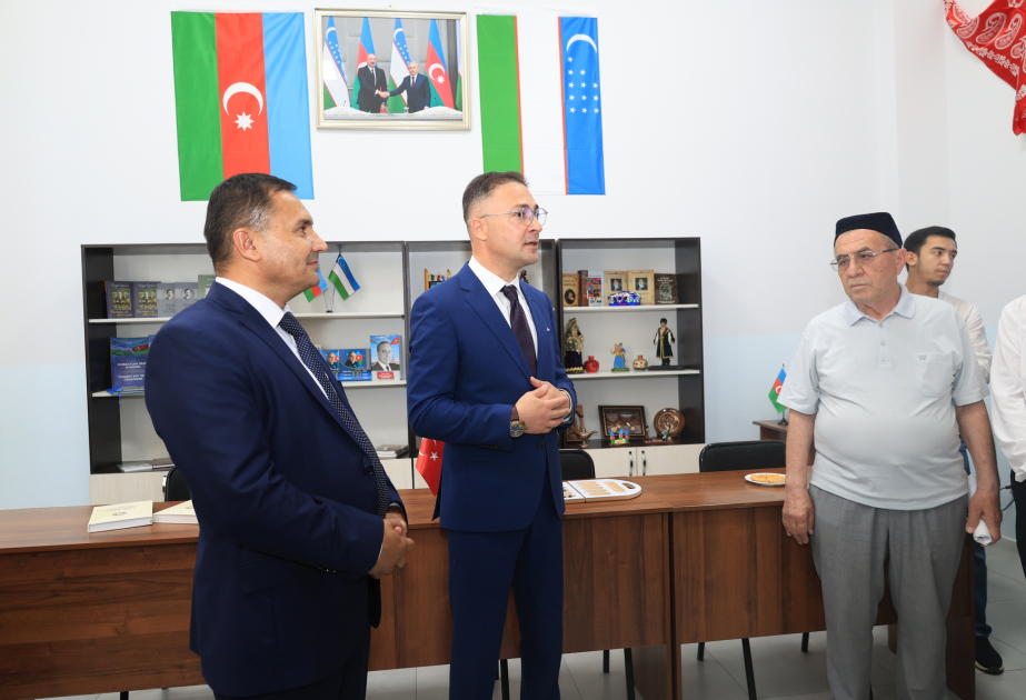 В Ташкентском университете Oriental открылась аудитория имени Хагани Ширвани